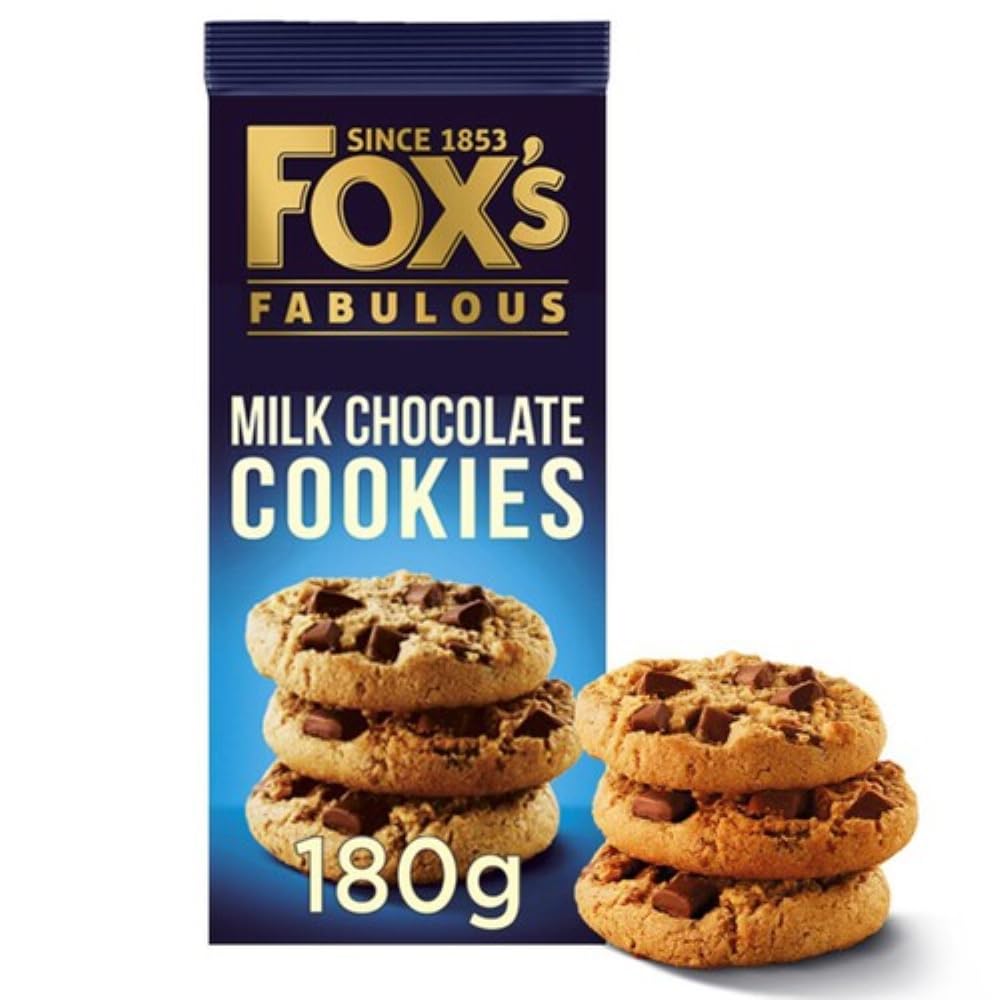 Foxs Chunkie Cookies Milk Chocolate Chunks- 180g