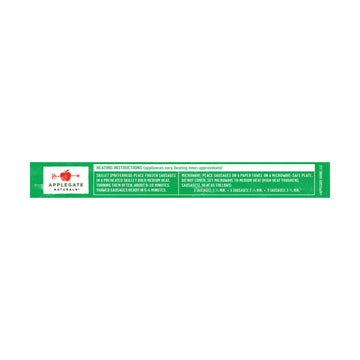 Applegate Farms, Chicken Sausage Link Breakfast Sage Frozen, 7 Ounce