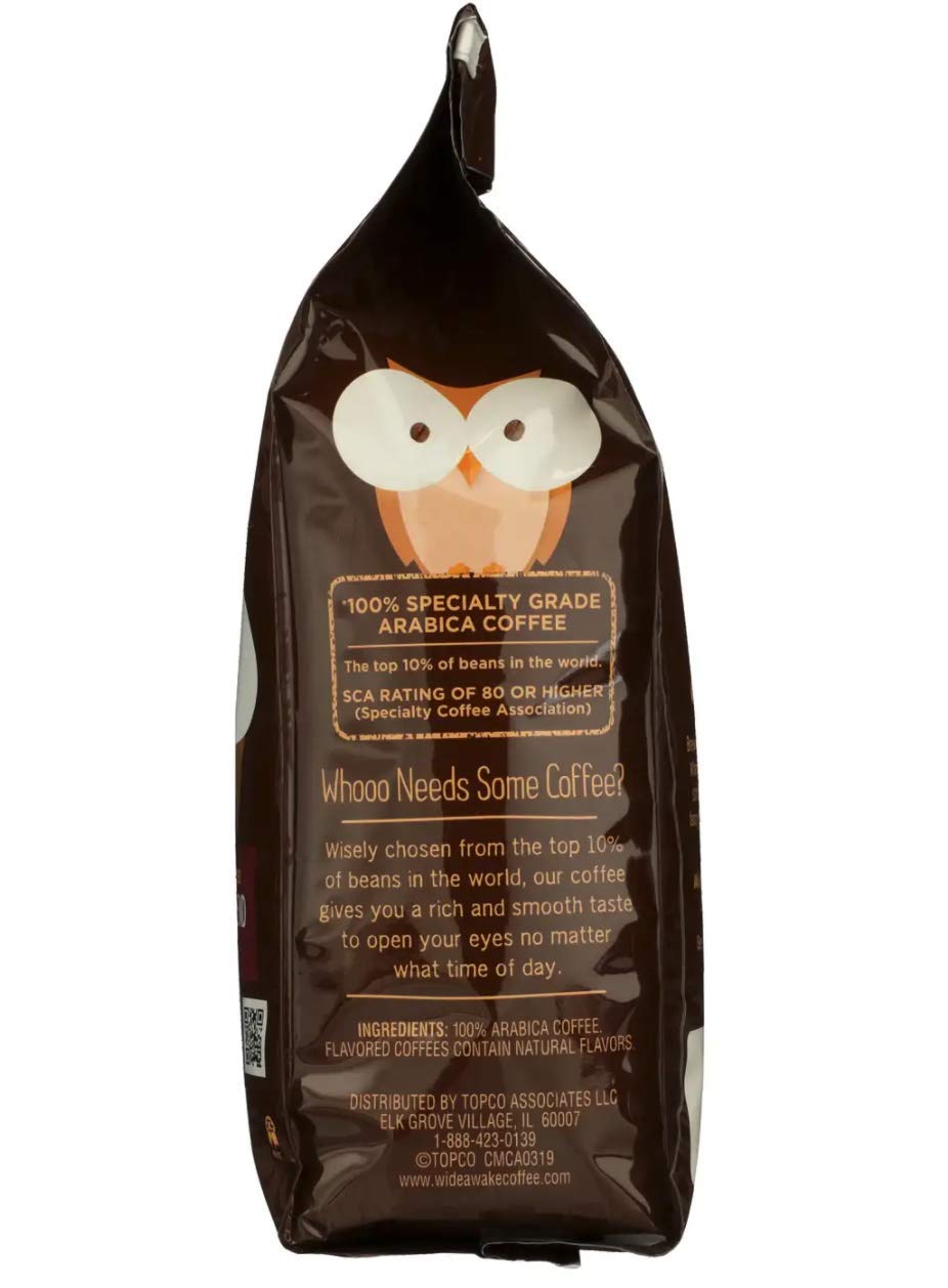 Wide Awake Coffee Breakfast Blend Ground Coffee, 12 Ounce, Rich Flavor, Perfect for Mornings