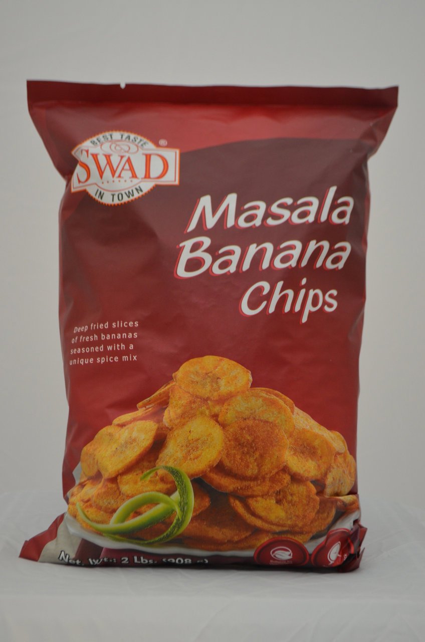 Swad Masala Banana Chips - 10oz., 283g. (Pack of 2)