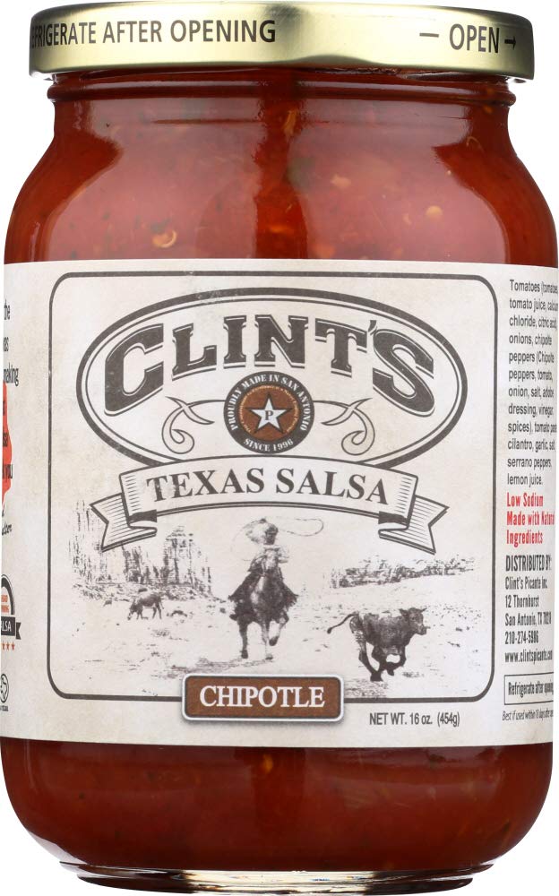Clints Salsa Chipotle 16 oz (Pack Of 6)