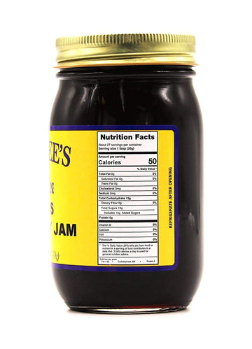 Tennessees Best Old Fashioned Seedless Blackberry Jam | Handcrafted With Simple Ingredients | Small Batch Made | 18 Oz Resealable Glass Jar (Seedless Blackberry Jam Two Pack)