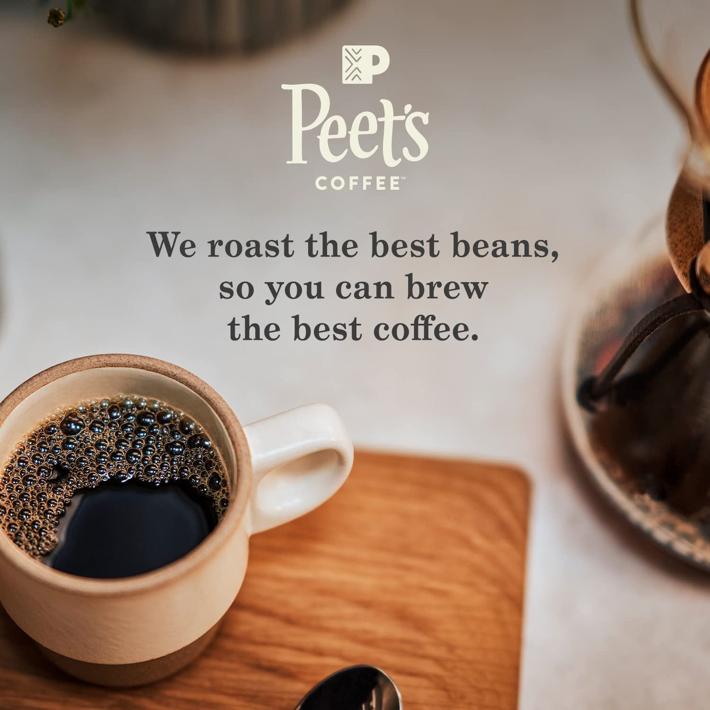 Peets Coffee Dark Roast K-Cup Pods Chalet Blend 60 Count Pack 1