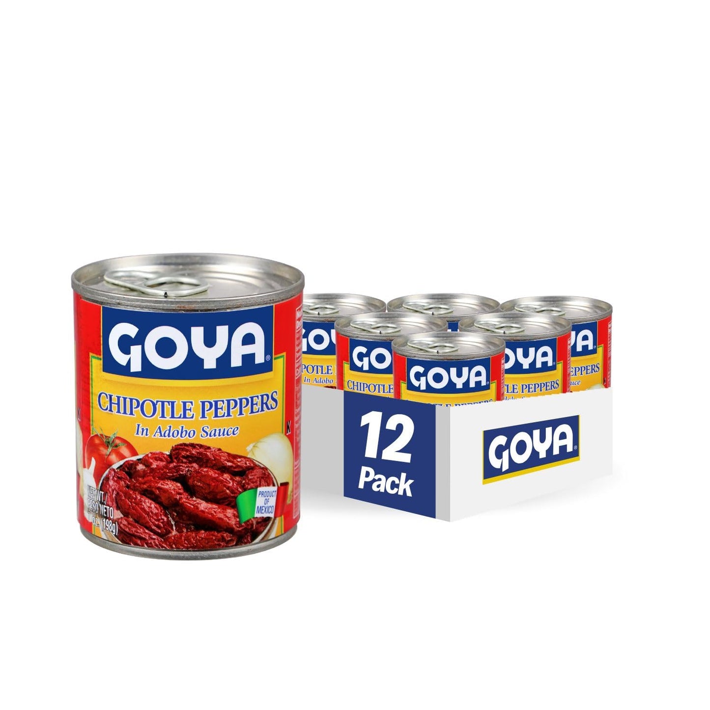 Goya Chipotle Peppers In Adobo Sauce, 7 Ounce