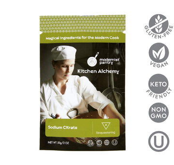 Pure Sodium Citrate ? Non-GMO Gluten-Free Vegan OU Kosher Certified (Molecular Gastronomy) - 50g/2oz