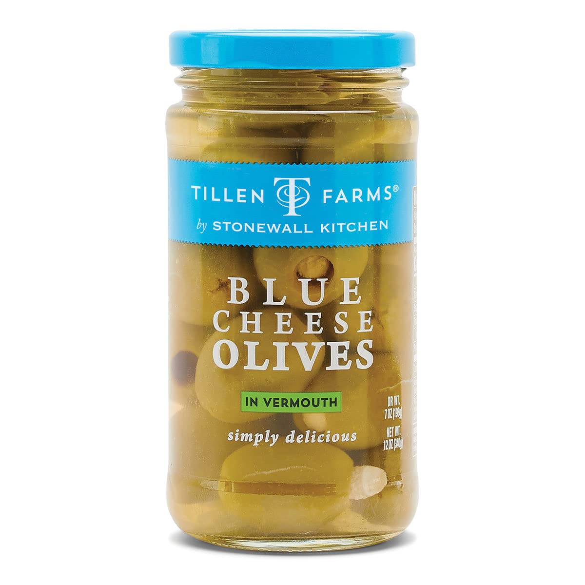 Tillen Farms Blue Cheese Olives- 6 Pack