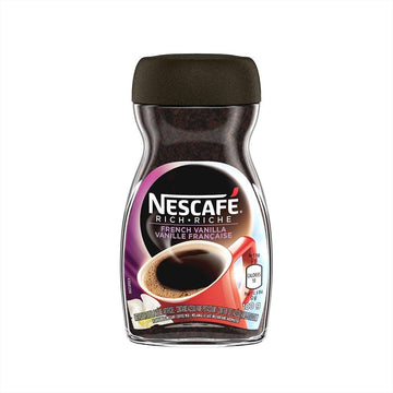 NESCAF Rich Instant Coffee, 100g Jar | 2- Pack (French Vanilla)