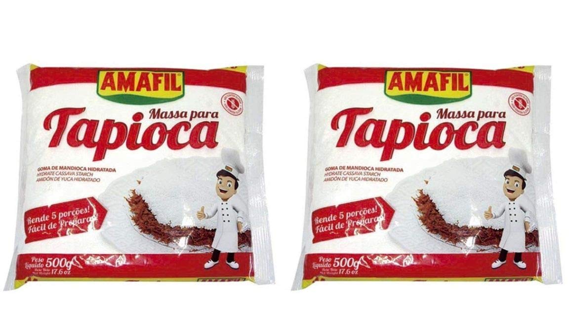 Amafil Massa Para Tapioca Flour 500 g 2-Pack