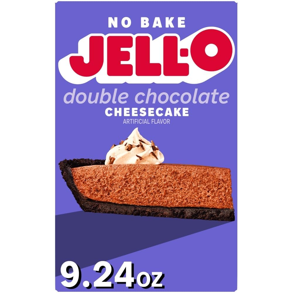 No Bake Double Chocolate Cheesecake Mix 9.24 oz (pack of 4)