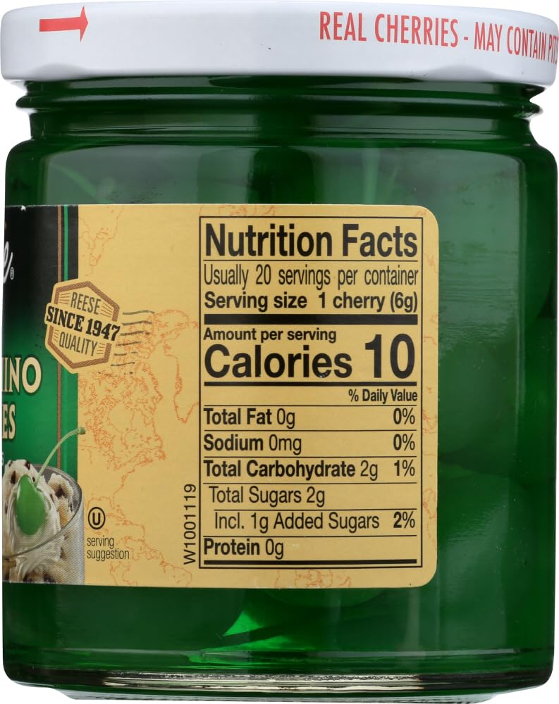 Reese cherry green Stem 10 oz