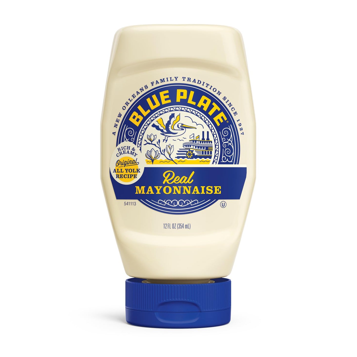 Blue Plate Real Mayonnaise, 12 Fl Oz Squeeze Bottle (Pack of 1)