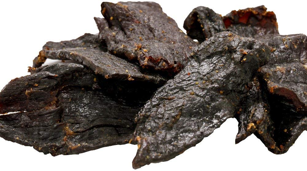 Buffalo Bills 16oz Premium Hickory Smoked Beef Jerky Pieces - Random Size, Savory Snack