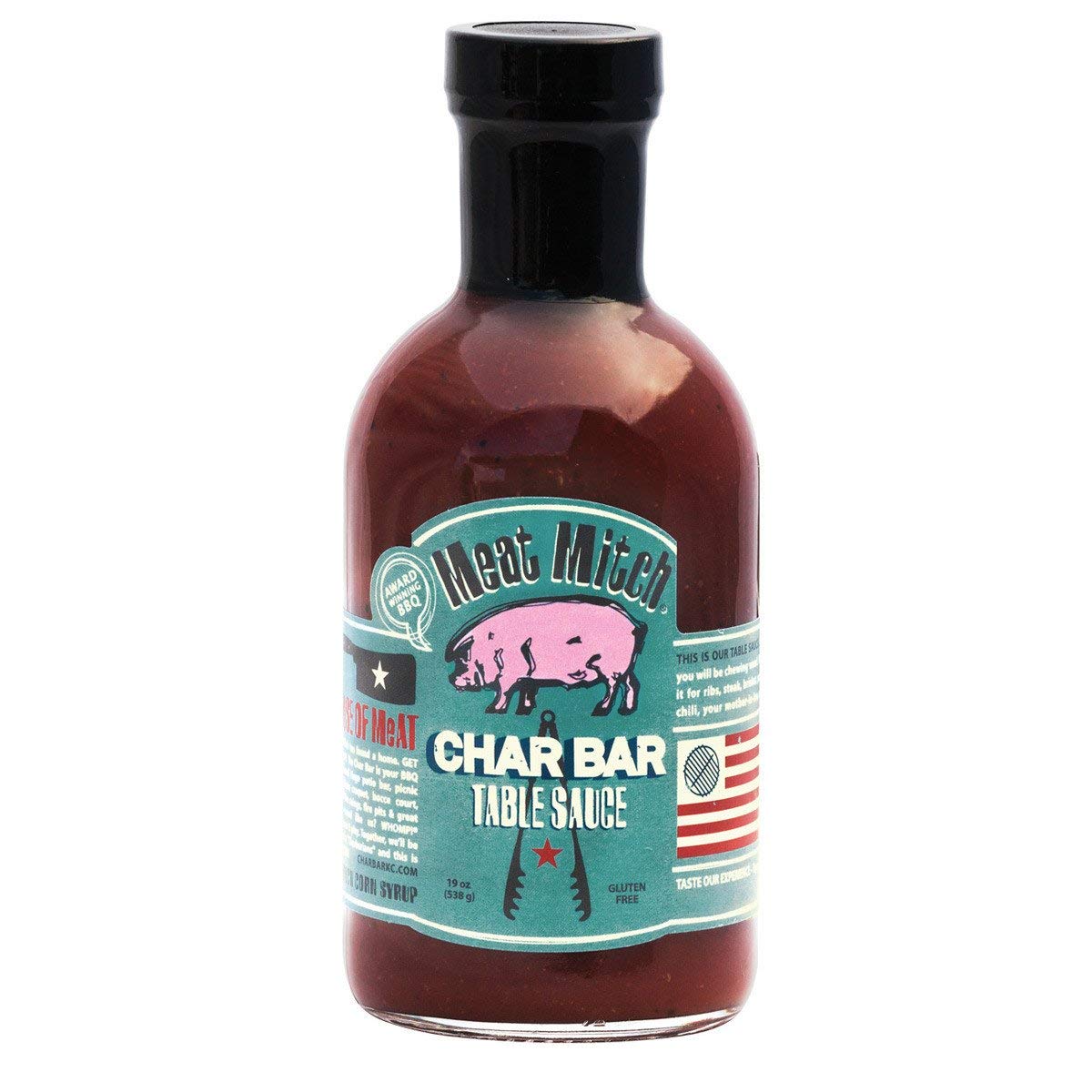 Meat Mitch Char Bar Table Sauce, 19.0 Ounce