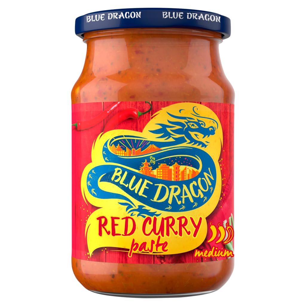 Blue Dragon Thai Red Curry Paste 285g - BLD-020607 by Blue Dragon