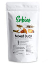 Erbies Edible Bug Mixed Trail Mix, 15g Bag, Seasoned and Crunchy Insects, Crickets, Grasshoppers, Silkworm Pupae, and Sago Worms