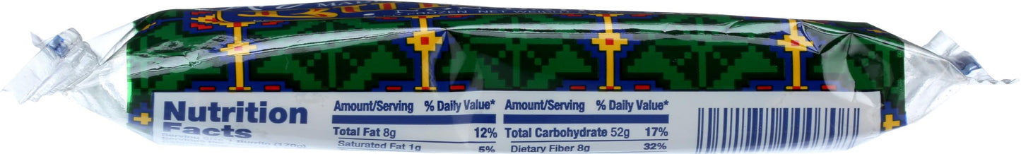 Amys Organic Non-Dairy Bean And Rice Burrito, 6 OZ
