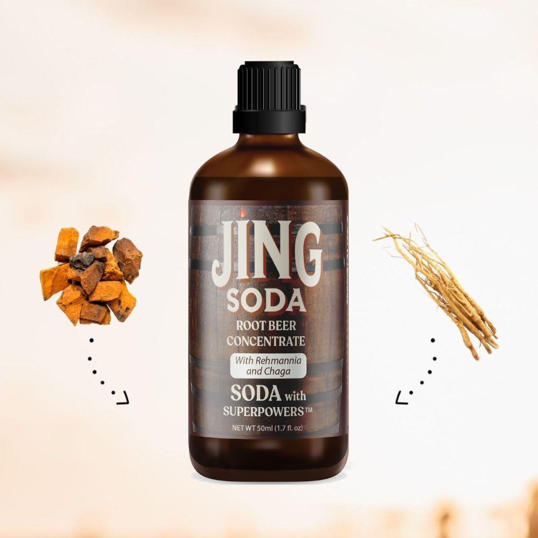 Jing Soda Root Malt Drink Cream