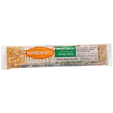 Manischewitz Cello Vegetable Mushroom Soup Mix (6 Pack) Reduced Sodium