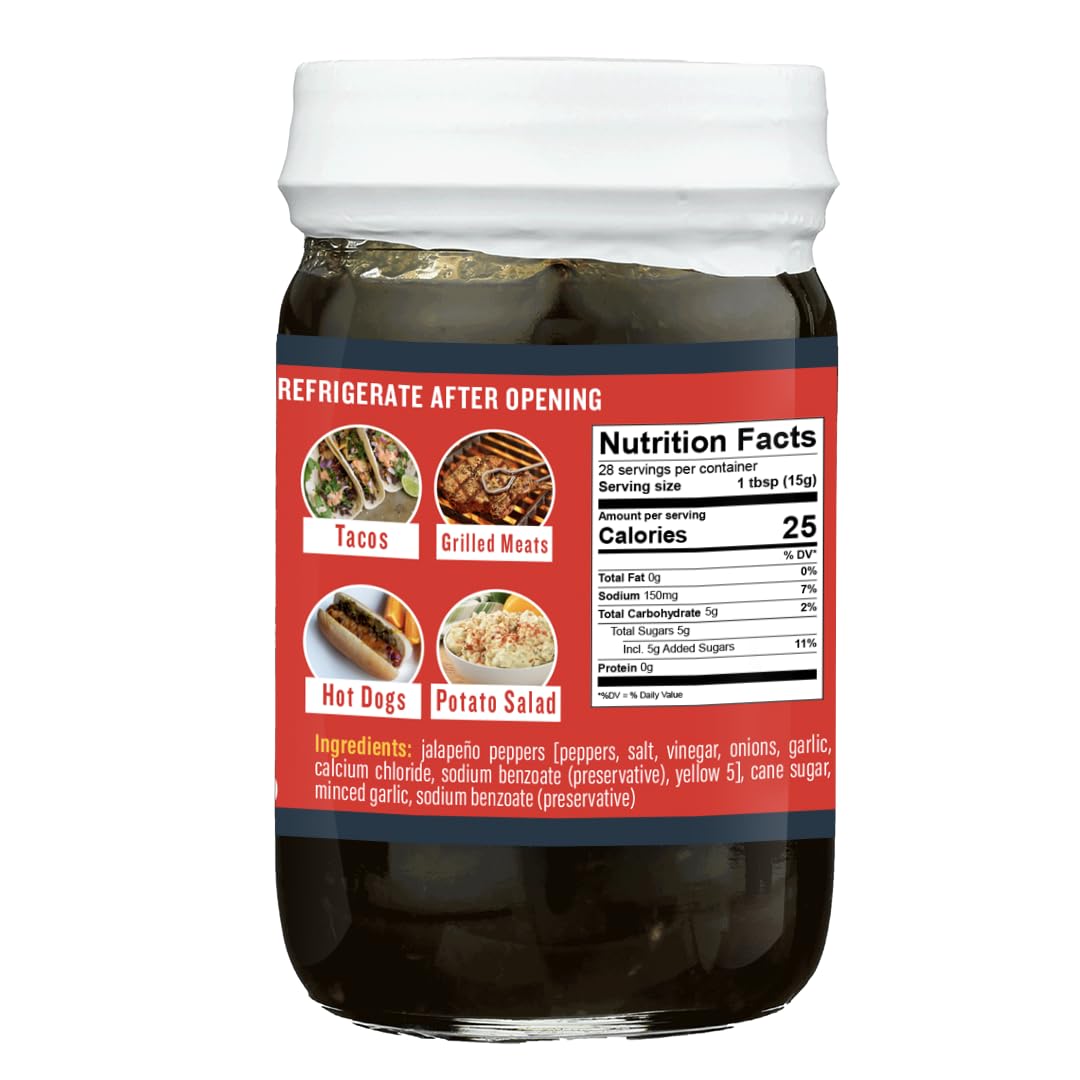 Ragin Cajun Sweet & Spicy Jalapeo Relish, 12 Ounce (Pack Of 12)