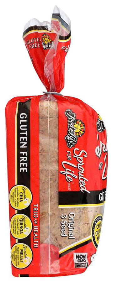 Food For Life Bread Gluten Free Sprouted Original, 24 Ounce (Pack of 6)