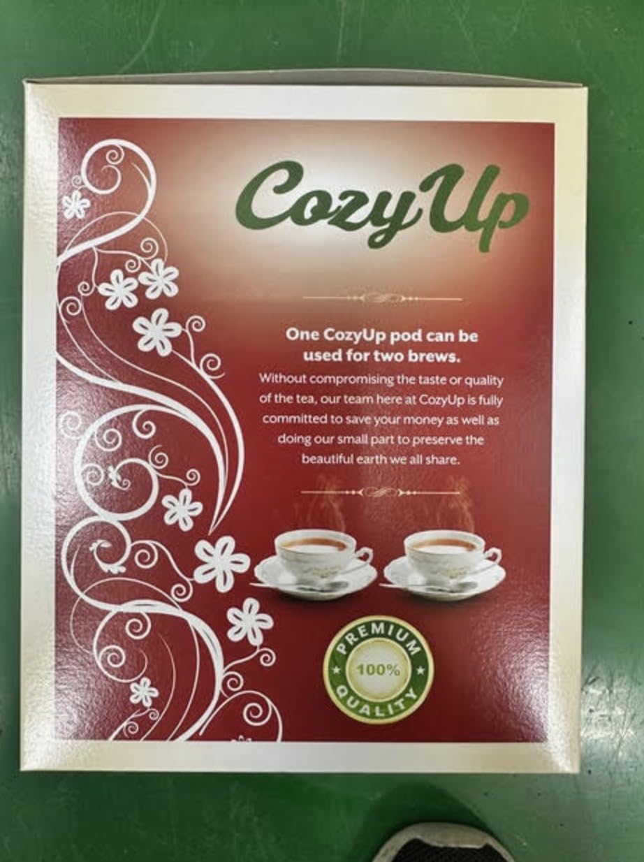 Cozy Up Black Tea Pods for Keurig K-Cup malt-inspired, 36 Count