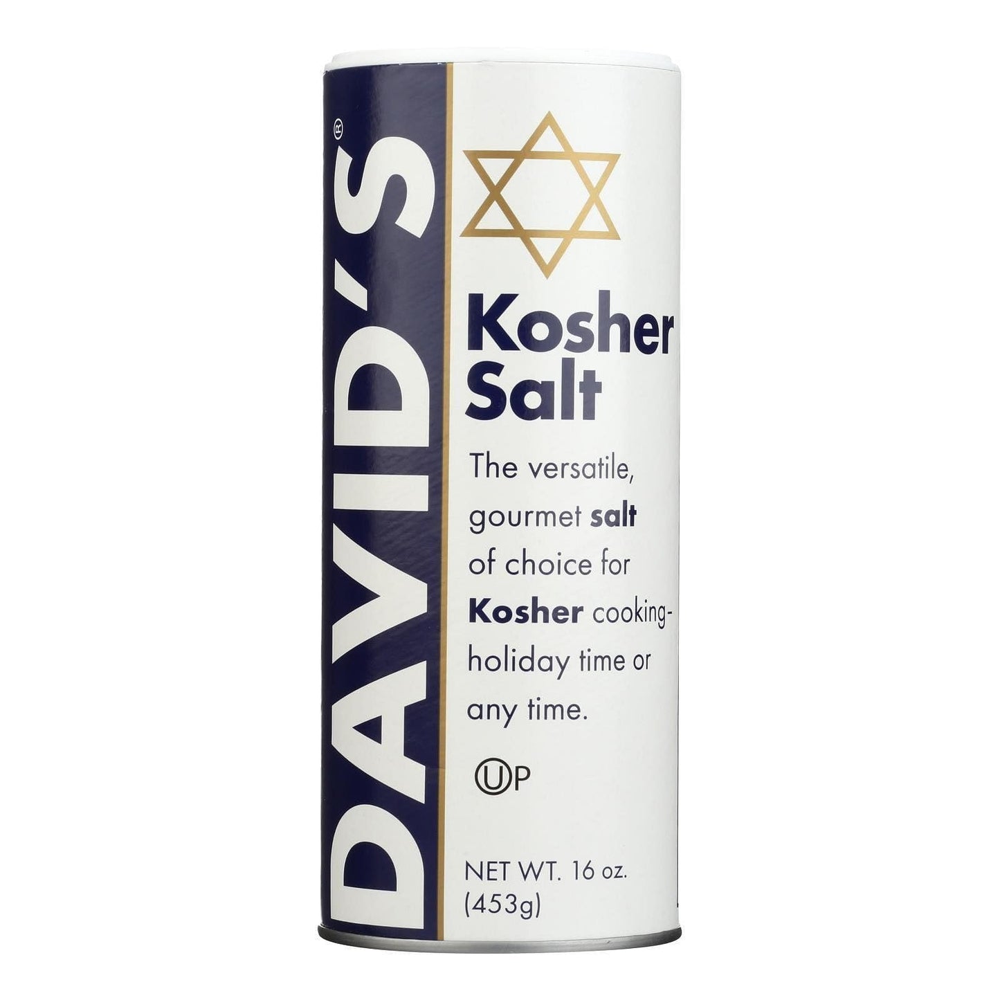 Davids Kosher Salt - Case Of 12 - 16 Oz12