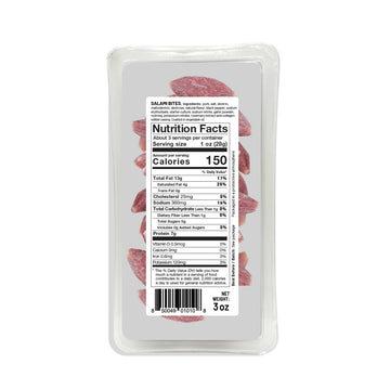 Goikoa Salami Bites | Salchichon | Ready To Eat Snack | From Navarre, Spain | 3Oz (85G) (Pack Of 2)