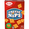 Christie Cheese Nips Cheddar Baked Snack Crackers, 1 Box (200g)