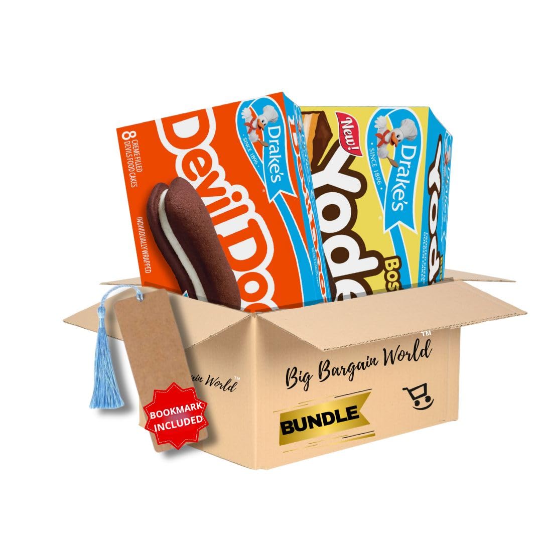 Devil Dogs Yodels Boston, 2 Pack, Includes Bookmark Bonus
