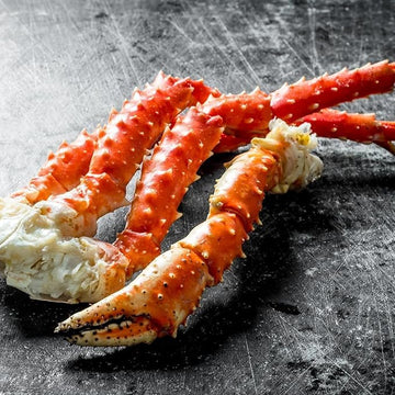 Colossal King Crab Legs - Wild-Caught Pre-Cooked Frozen - Sustainably Sourced Red King Crab from Norway (3 Pound)