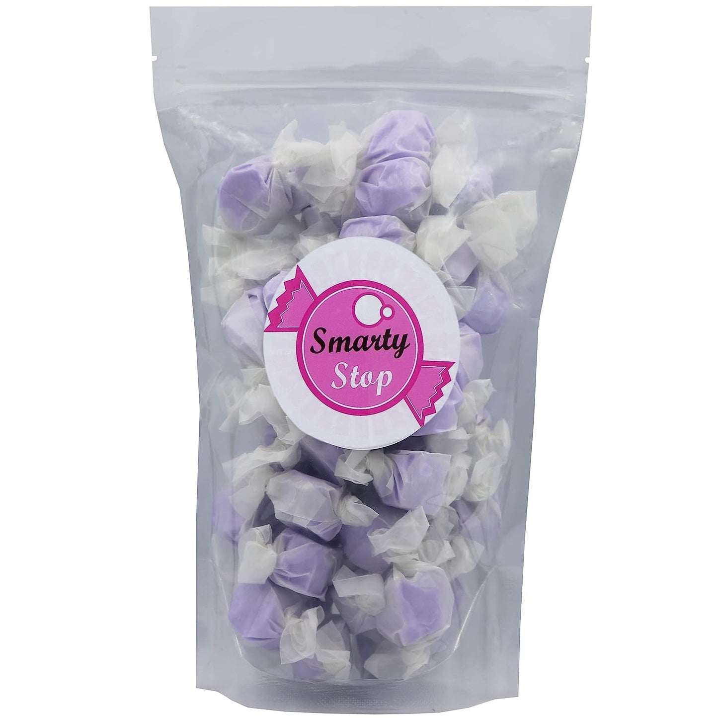 Gourmet Soft And Chewy Salt Water Taffy Candies - Individually Wrapped - Bulk Bags (Purple Grape, 2 Pound (Pack Of 1))