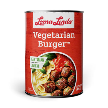 Loma Linda - Plant-Based Meats (Vegetarian Burger (15 oz.), 12 Pack)