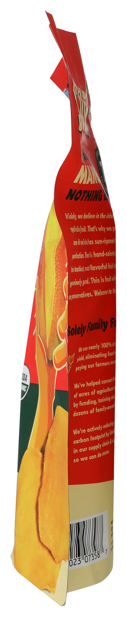SOLELY Organic Dried Mango Halves Value Size, 14 OZ