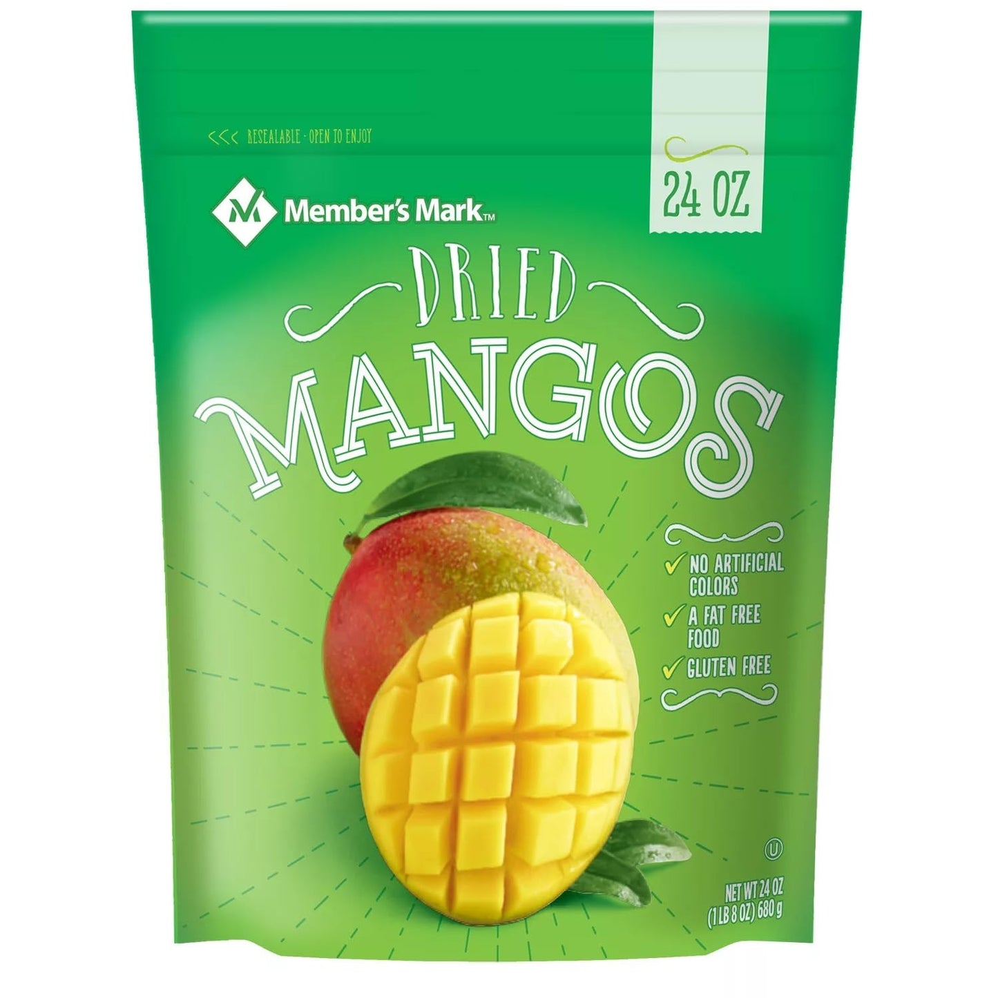 Members Mark Dried Mango 24oz