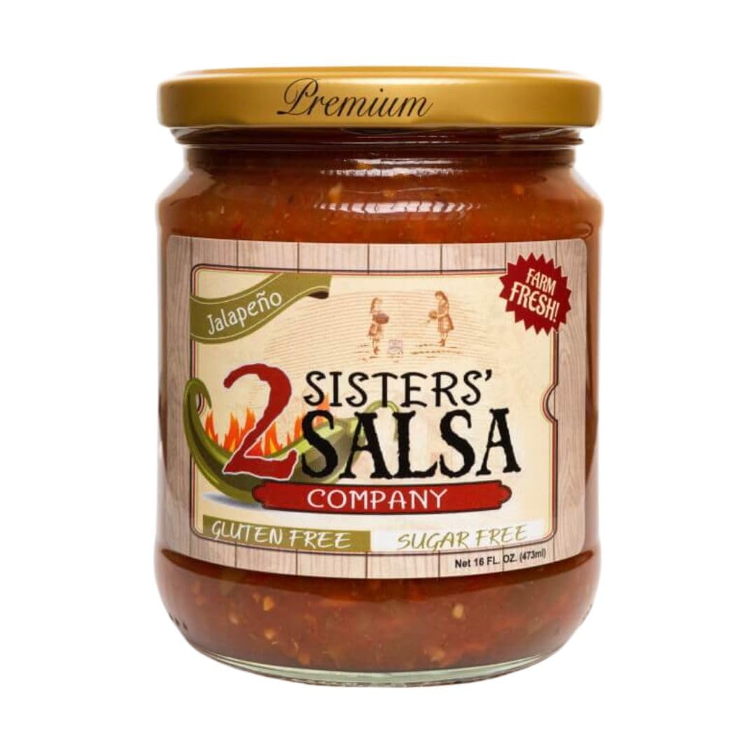 Generic 2 Sisters Salsa - Jalapeno, 16oz (2 Pack)