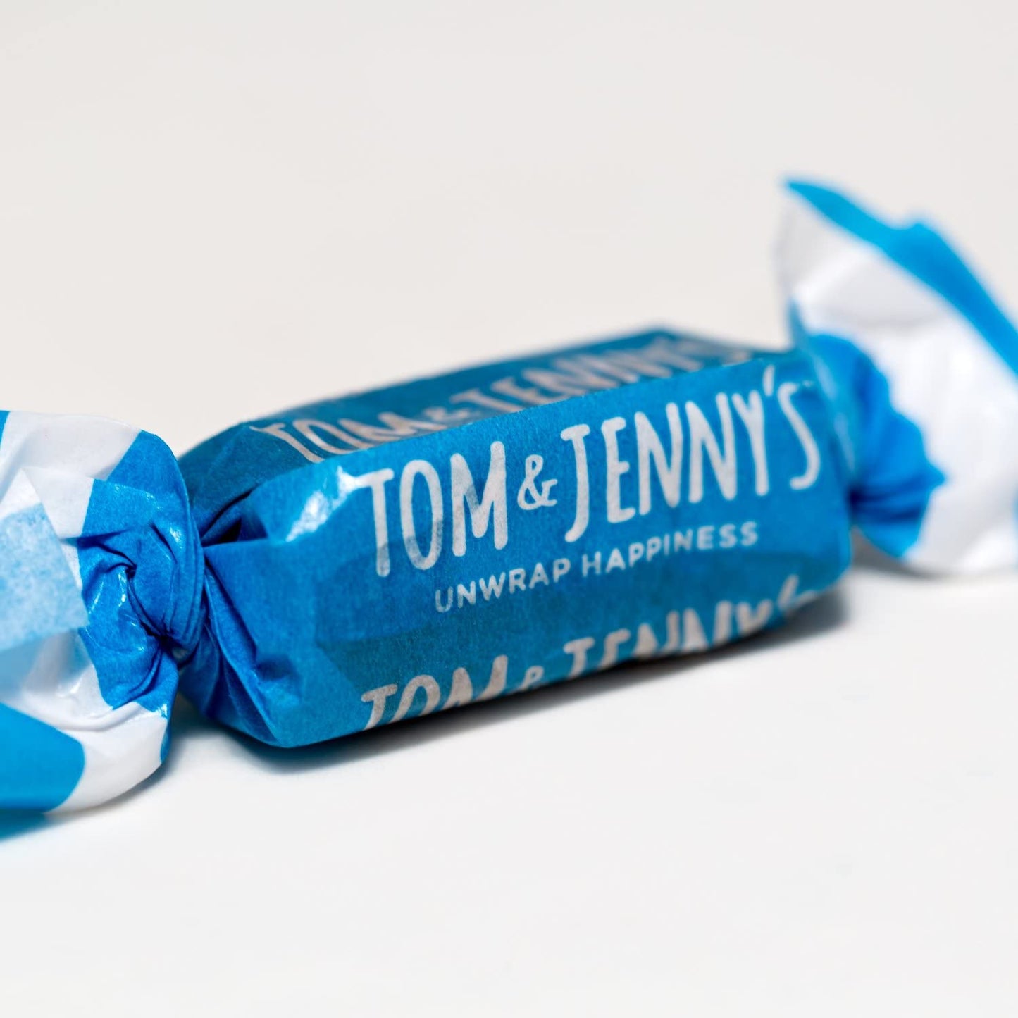 Tom & Jennys Sugar Free Candy (Soft Caramel) With Sea Salt And Vanilla - Low Net Carb Keto Candy - With Allulose And Maltitol - (Classic Caramel, 2-Pack)