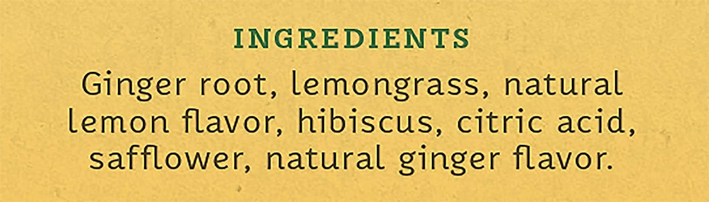 Stash Lemon Ginger Herbal tea 30 count
