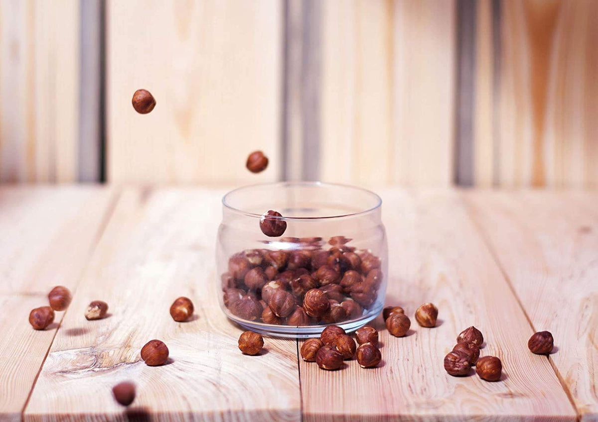 Food To Live - Raw Hazelnuts, 8 Ounces Non-Gmo Verified, Filberts, Whole Nuts, No Shell, Unsalted, Kosher, Vegan, Bulk. Wholesome Snack. Rich In Vitamin E. Great For Baking, Trail Mixes.