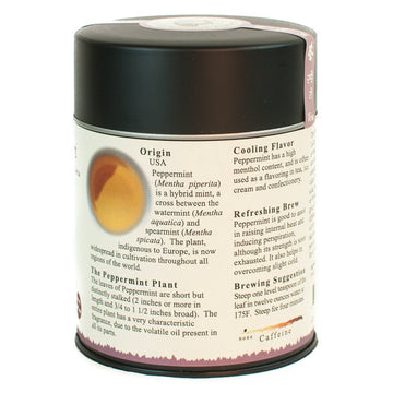 The Tao of Tea Peppermint Herbal Tea Loose Leaf 2 Ounce Pack of 1 Model TOT11125