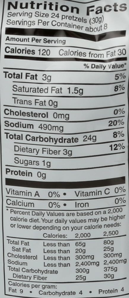 Glutino Gluten Free Pretzel Twists, 8-Ounce Bags (Pack of 12)