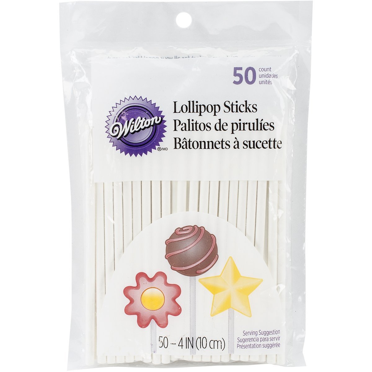 Lollipop Sticks 4 50/Pkg-