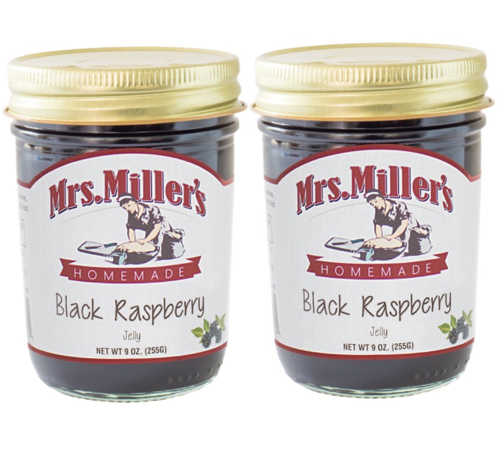 Mrs. Millers Homemade Black Raspberry Jelly (2 Pack)