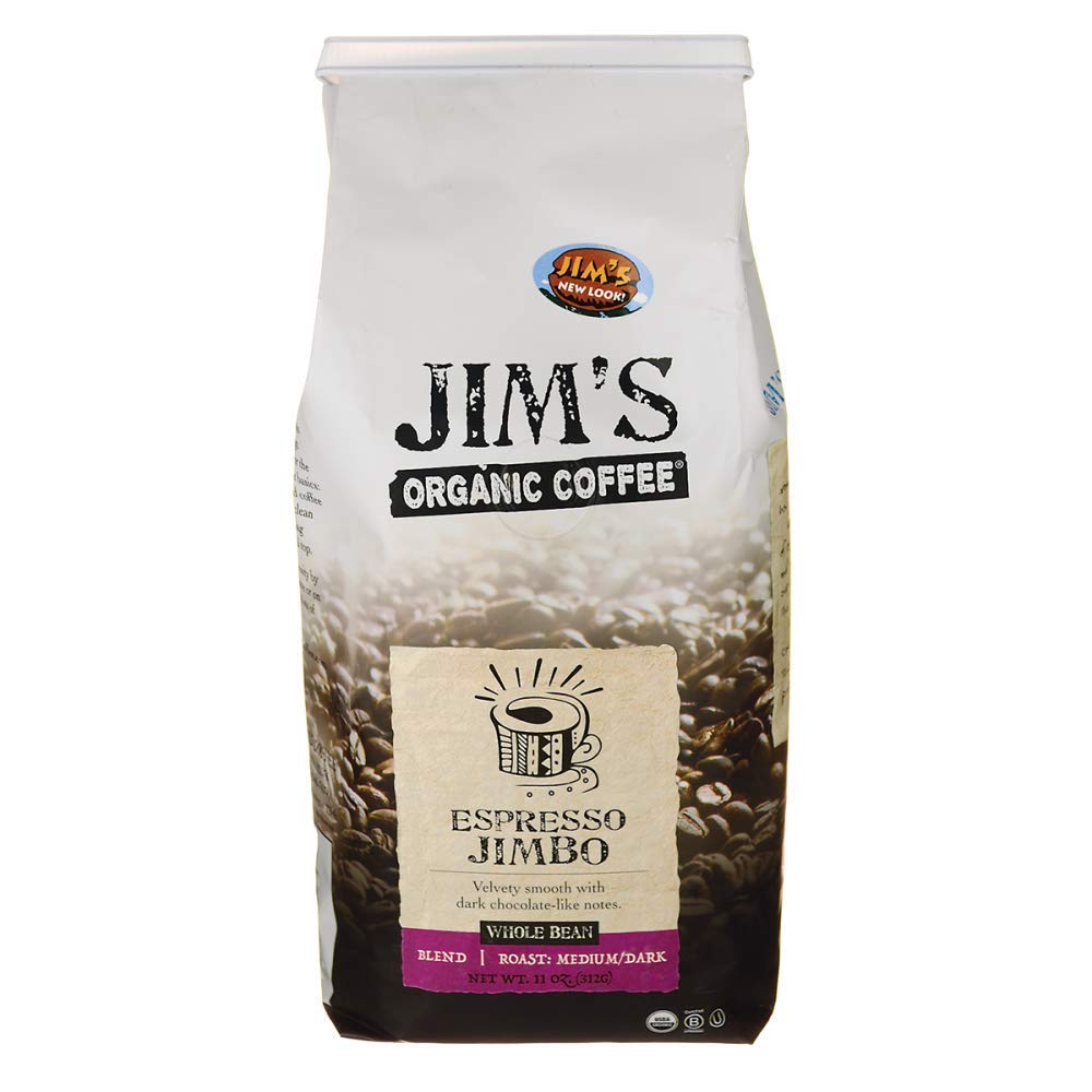 Whole Bean Coffee - Espresso Jimbo 11 Ounce (312 grams) Pkg