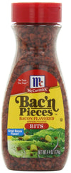 McCormick Bacon Bits, Imitation Bacn Bits, 4.4 Ounce (Pack of 3)