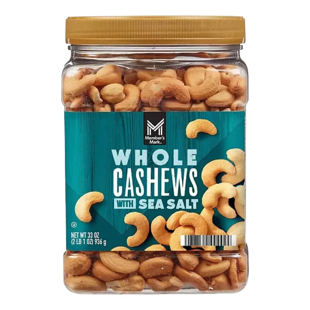 Roasted Cashews With Sea Salt 33 Oz (33 Ounce (1 Pack))
