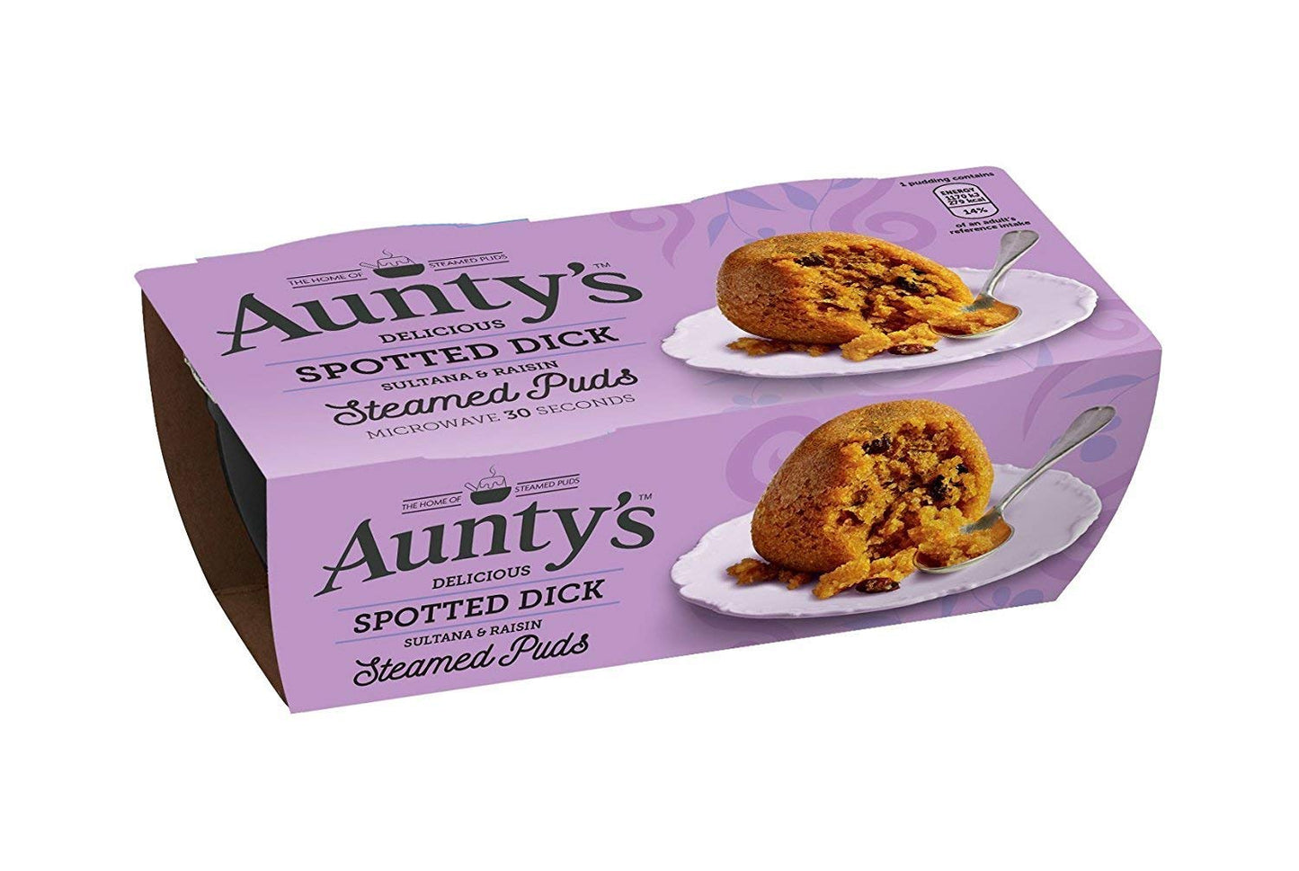 Auntys Spotted Dick 2 x 95g - 4 PACK