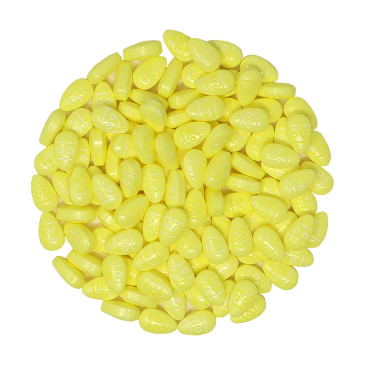 Mystic Sprinkles Easter Candy Shapes Sprinkles (Yellow Easter Eggs, 2Oz Jar)