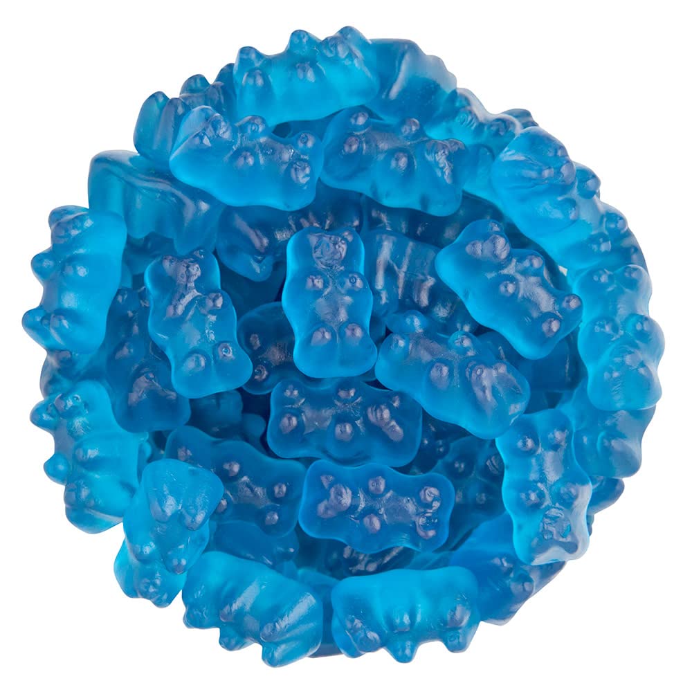 FirstChoiceCandy Gummy Bears (Blue Raspberry, 2 LB)