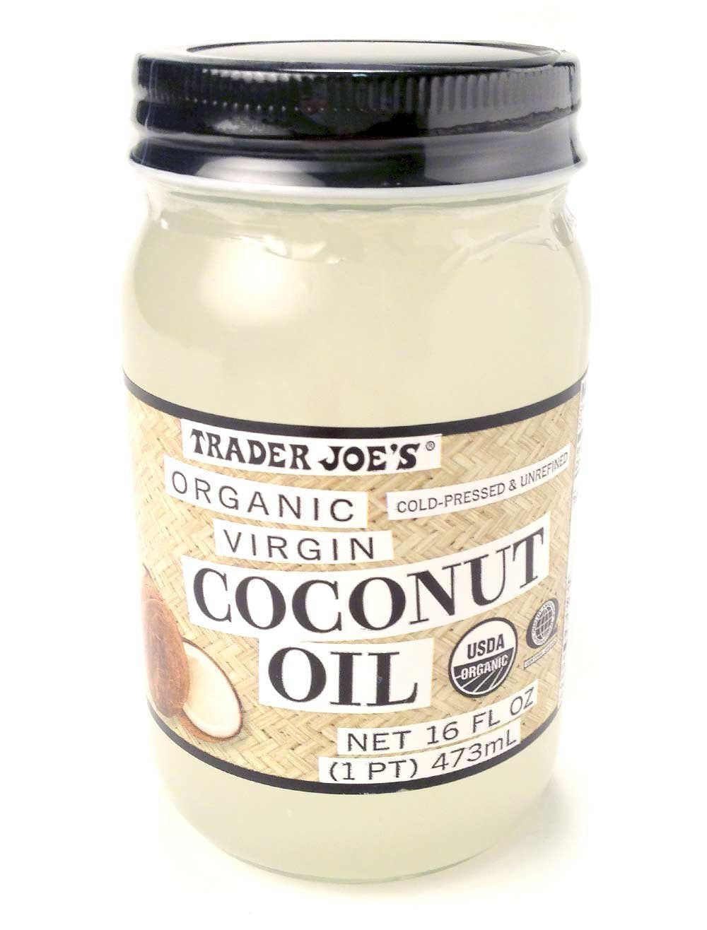 Trader Joes Organic Virgin Coconut Oil, 16 fl oz
