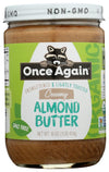 Once Again NUT BTTR ALMND LTLY TSTD ORG, 16 OZ, PK- 3